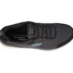 Baskets*Skechers Relaxed Fit D'Lux Walker Bersaga BLK